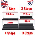 1/2/3/4 Step Acrylic Display Case Dustproof Box Perspex Clear Collectibles Model