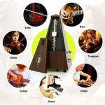 Mechanical Metronome Vintage Music Timer Copper Tempo Piano Guitar for Home Hot