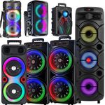 9000W Large Party Bluetooth Speaker Heavy Bass Stereo Sound