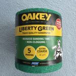 Oakey 40 Grit Liberty Green Trade Quality Sandpaper 5m Roll
