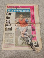 FA Cup Special West Ham Vs Fulham Express Newspaper 1975