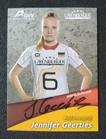 12201 Jennifer Geerties Volleyball DVV Autograph Card Original Signed