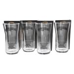 4 X Kopparberg Swedish Cider 500ml Glass Bar pub collectables mancave