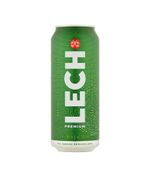 Lech Premium Lager 4.8 Percent Abv 24 x 500ml Cans with Heavy Malt Based Lager