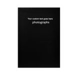 Personalised Custom Text Arpan Large Memo Slip In Photo Album for 300 6x4 Photos