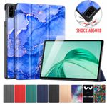 Honor Pad X8a  X8b 11" 2024/26 Smart Stand Case Cover + Tempered Glass Protector