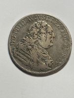August III Sas, Gulden (2/3 talara) 1763 FWóF, Drezno
