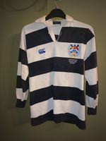 Vintage Canterbury Auckland Rugby Supporter Long Sleeve Polo Shirt Men’s Small