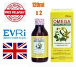 OMEGA PAIN KILLER Liniment 120mL X 2 Original Muscle Pain Arthritis Relief