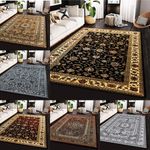Non Slip Large Traditional Rugs Bedroom Carpet Living Room Hallway Runner Rug