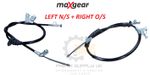 NEW FOR NISSAN LEAF 2010-2017  CABLE PULL, PARKING BRAKE 32-1657 LEFT + RIGHT