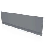 Halite 1700mm Front Bath Panel - Grey Matt