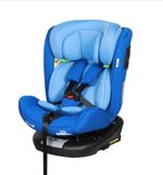 Isofix Child Car Seat Rotatable Booster Seat i-Size 40-150cm Universal Blue