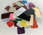 SAMPLE of Pickguard Sheet scratchplate material: many colours