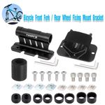 Bike Fork Mount Rack Van Truck Garage Storage Carrier Thru Axle Quick Release