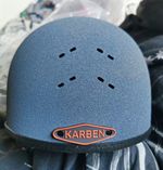 Karben Junior  Riding Hat Skull Cap Helmet Grey 57cm