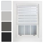 Furnished Day and Night Roller Blind Duo Vision Zebra Blinds