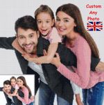 Personalised Diamond Art Painting UK 5D Full Drill DIY Kits Family Photo Gifts