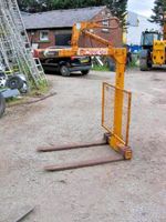 CRANE FORKS 2 TON SWL SUIT HIAB ATLAS ..EXCAVATOR ETC GOOD SOLID FORKS... CHOICE