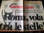 1984 EUROPEAN CUP FINAL AS ROMA V LIVERPOOL CORRIERE DELLO SPORT EDITION