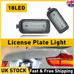 2x LED License Number Plate Lights Fit Ford Mondeo MK4 MK5 C-MAX MK2 2010-2015