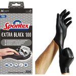 Spontex Vinyl Work Gloves Disposable Gloves Disposable Gloves 100 Pack M-L