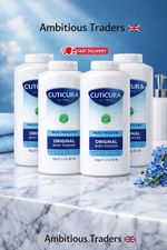 CUTICURA Mildly Medicated Body Powder ,Personal Hygiene ,Sweat Control 150g UK