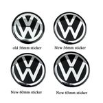 4pcs 3D black for 56mm 60mm 65mm Car emblem Wheel hub Center Sticker and hold