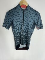 KALF Flux Chevron Cycling Jersey Full Zip | Men's | Blue | Small