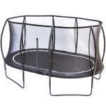 Big Air Vortex 7x10ft Oval Trampoline With Safety Enclosure