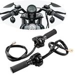 1" Hand Grips+Switch Control Housing w/Harness ​For Harley Sportster XL 883 1200