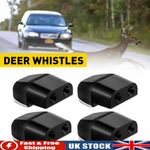4Pcs Deer Warning Whistles Device Portable Deer Repelling Whistles for Car UK