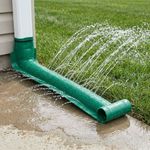 1Pcs Flexible PVC Gutter Extension Rainwater Device Rainwater Diverter Drainage