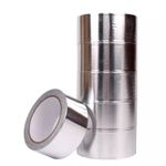 ALUMINIUM FOIL TAPE THERMAL INSULATION SILVER ROLL 50M MULTI-LISTING