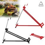 Ride On Lawn Mower Lift Maintenance Jack Lifter Heigh Adjustable Max 400kg Steel