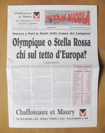 1991 European Cup Final OLYMPIQUE MARSEILLE v RED STAR BELGRADE Il San Nicola Ed