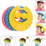 Toddler Baby Adjustable Bath Hat Anti-Shampoo Visor Shower Wash Hair Shield Cap