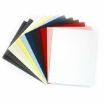 Packs of Acid Free Mount Board White Ivory Grey Black Blue Pink Green Red Plum