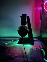 Razer Base Station Chroma RGB Headphone Stand USB Hub Black Gaming