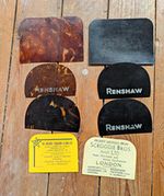8 x Vintage Plastic Bakery / Cake Smoothers Scrapers Kitchenalia Advertising