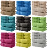 Luxury Towel Set 800GSM Egyptian Cotton Face Hand Jumbo Bath Towels Bath Sheets