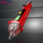 ZHJAN Non-Contact Voltage Tester Dual Range AC 12V-1000V/48V-1000V Electric Pen