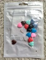 YBEATY Silicone Anti-Slip Heart Ear Grips for Glasses, Multicolour 16pcs