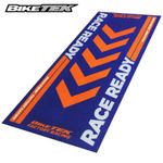 BikeTek Series 4 KTM Orange Workshop Garage Motorcycle Mat Non-Slip 190x80 cms