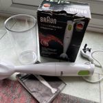 Braun MQ10.001P MultiQuick 1 Hand Blender Mixer 0.6L 450w White Unused