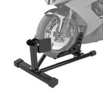 Heavy Duty Motorcycle Front Wheel Chock 15'' - 22'' Motorbike Paddock Stand New