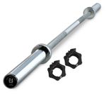 Olympic Barbell Weights Set 7ft 20kg Weight Lifting Bar 2" Equipped Gym ®