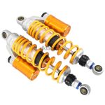 2Pcs 330mm Rear Suspension Air Shock Absorbers For Suzuki Yamaha Honda Kawasaki
