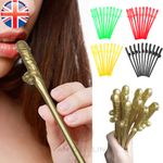 Van Der Linn Penis Willy Straws Hens Night Out Reusable Sucking Drinking