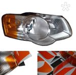 VW Passat B6 3C Left/Right Headlight Turn Signal US Design Film Sidemarker
